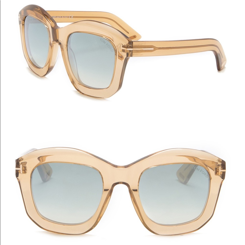 TOM FORD Julia 50mm Squared Cat Eye Sunglasses